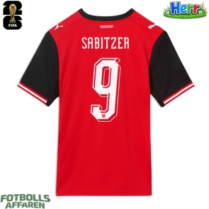 Österrike Marcel Sabitzer #9 Hemmatröja VM 2026 Kortärmad